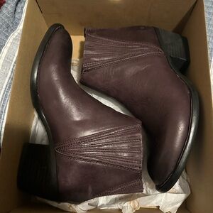 Born Deep Purple Ankle Boots